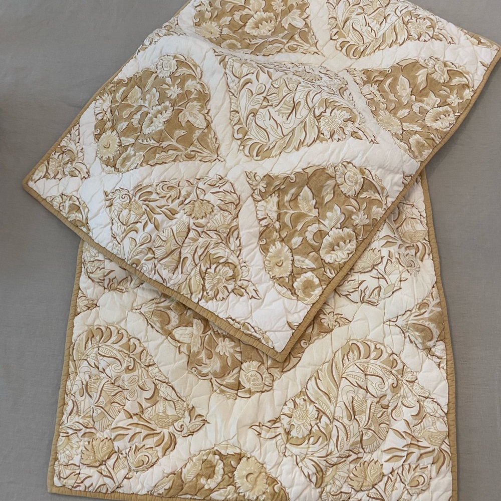 Pottery Barn Standard Quilted Pillow Shams